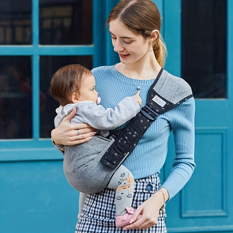 Ergonomic Baby Carrier Newborn To Toddler - 휴대용 아기 캐리어 백팩, 한쪽 어깨끈,