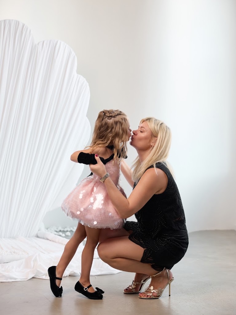 분홍색 반짝이 튤 소재의 여아용 생일 드레스, 커다란  - Toddler Girl Tulle Party Dress 리뷰 및 가격