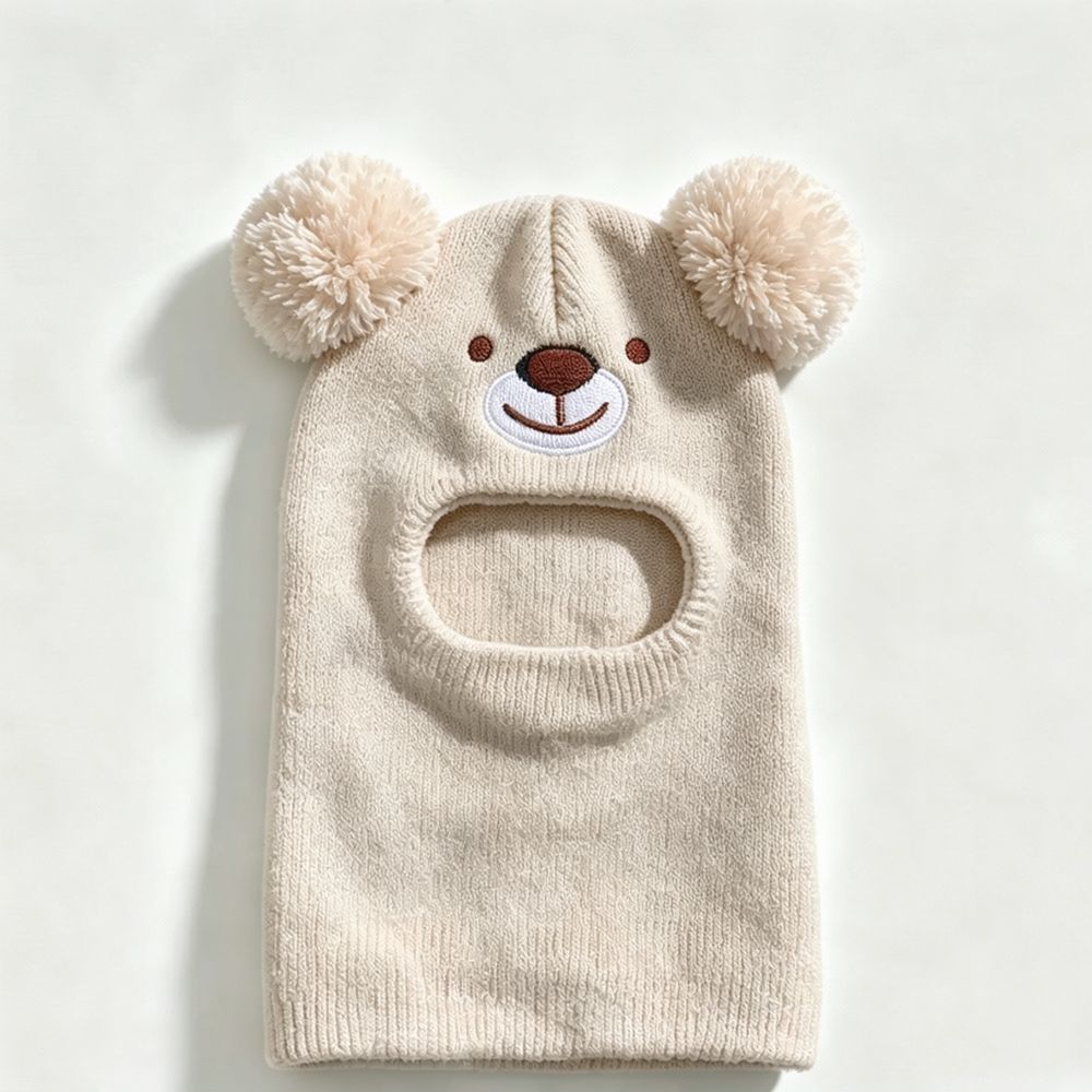 겨울용 두꺼운 아기 모자, 곰돌이 귀 장식, 부드러운  - Infant Beanie Hat With Ears 리뷰 및 가격