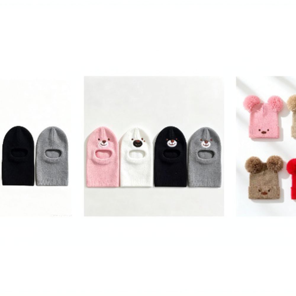 겨울용 두꺼운 아기 모자, 곰돌이 귀 장식, 부드러운  - Infant Beanie Hat With Ears 리뷰 및 가격