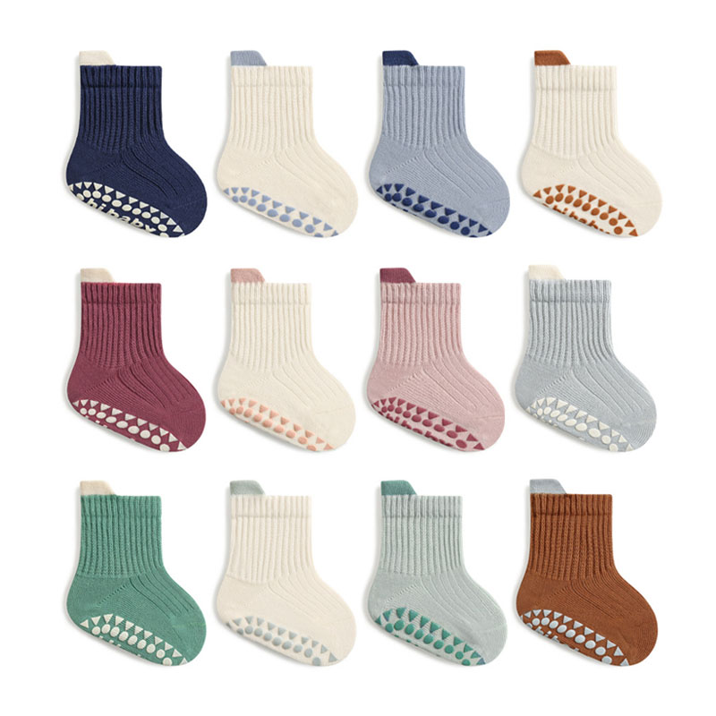 3 쌍 어린이 면 양말 소년과 소녀 귀여운 편안한 통기 - Unisex Baby Socks Non Slip 리뷰 및 가격