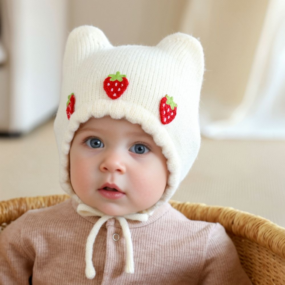 겨울용 아기 니트 모자, 따뜻한 귀 보호 기능, 부드러 - Infant Beanie Hat With Ears 리뷰 및 가격