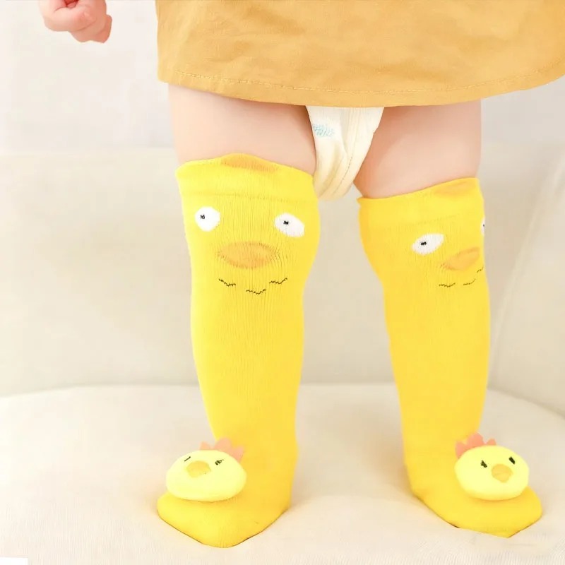 겨울용 두꺼운 면 아동용 긴 양말 3D 만화 플러시 무 - Unisex Baby Socks Non Slip 리뷰 및 가격