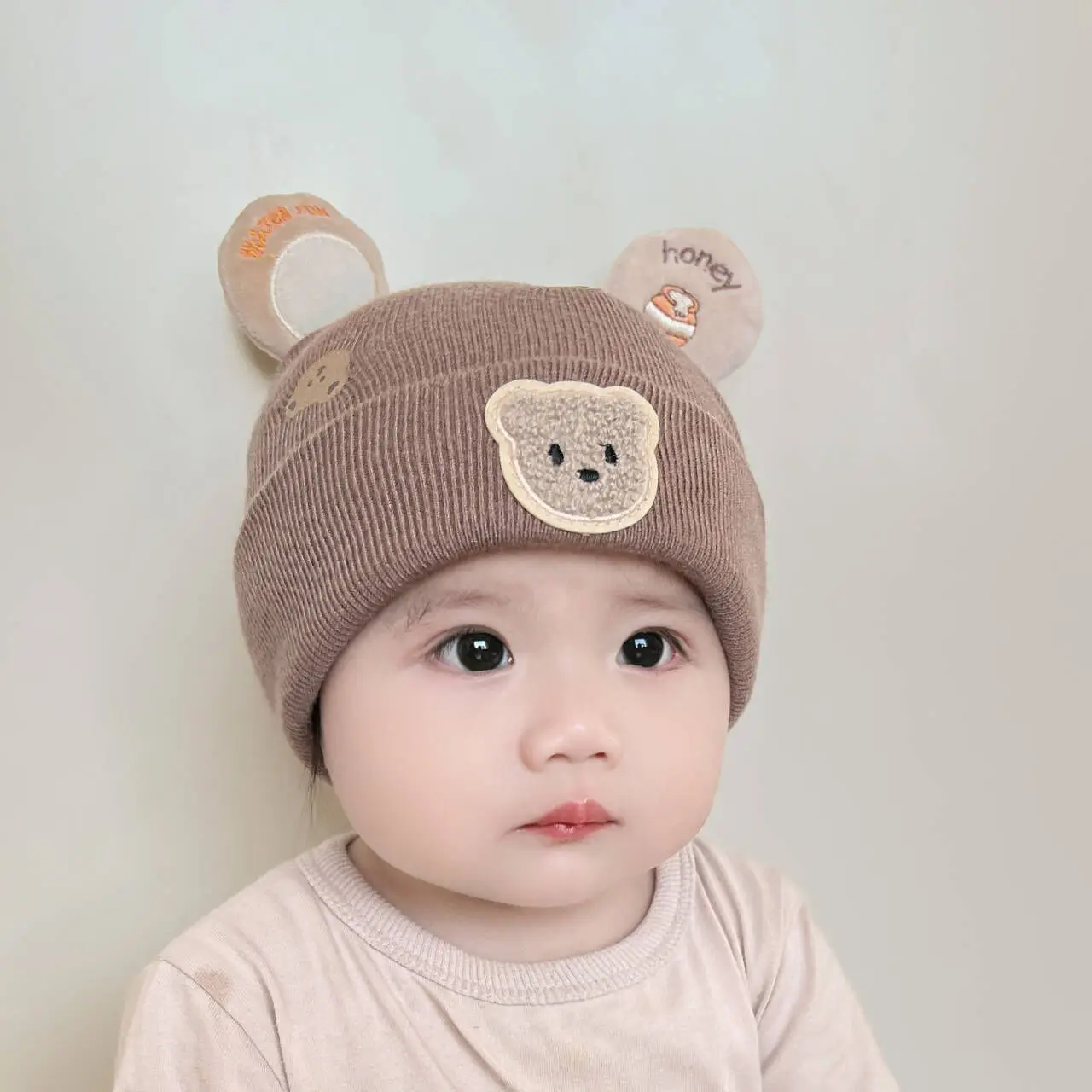 Wnter 따뜻한 아기 비니 모자 귀여운 곰 귀 유아  - Infant Beanie Hat With Ears 리뷰 및 가격